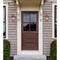 Westinghouse Fixture Wall Outdoor 60W Santa Fe Lantern Washed Copper Clear Seeded Glass 6373100 - alternate 4